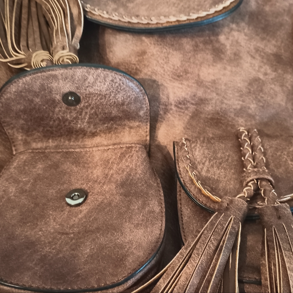 Large Antik Kraft Satchel Bag - Picture 13 of 16